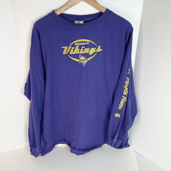 VF Imagewear Other - Vintage Minnesota Vikings Long Sleeve Shirt XL, Purple VF Imagewear Long Sleeve